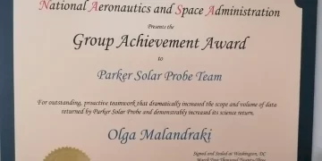 Βραβείο από τη Νasa σε Ελληνίδα Ερευνήτρια Φυσικής Διαστήματος για την έρευνα των μυστηρίων του Ήλιου