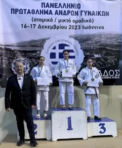 Ο Sakura Κατερίνης στο προσκήνιο του Πανελλήνιου Πρωταθλήματος Τζούντο