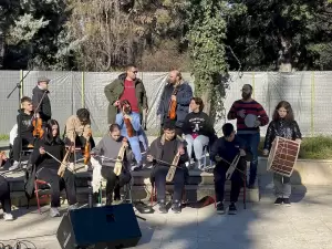 Δημοτικό Πάρκο Κατερίνης – Για την ειρήνη τραγούδησαν μαθητές της πόλης