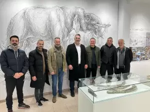 Επίσκεψη Αντιδημάρχου Θωμά Αναστασιάδη «Μαστόδοντας – Νεοκαισάρεια»