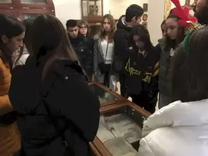 Επίσκεψη μαθητών στον Μητροπολίτη Κίτρους, Κατερίνης και Πλαταμώνος