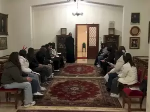 Επίσκεψη μαθητών στον Μητροπολίτη Κίτρους, Κατερίνης και Πλαταμώνος