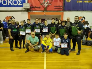 ΓΑΣ Αρχέλαος Κατερίνης: Γέμισαν τις αποσκευές τους με μετάλλια οι πρωταθλητές του στην πάλη
