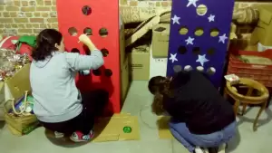 Καπνικός Σταθμός Κατερίνης: Άρχισε η προετοιμασία του Χριστουγεννιάτικου Χωριού