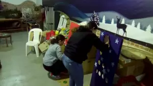 Καπνικός Σταθμός Κατερίνης: Άρχισε η προετοιμασία του Χριστουγεννιάτικου Χωριού