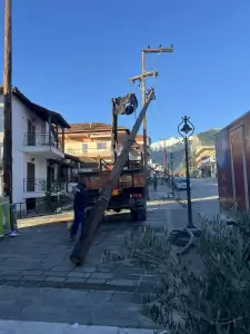 Λιτόχωρο - Μια σύγχρονη εικόνα στη λεωφόρο Αγίου Νικολάου Λιτόχωρο – Μια σύγχρονη εικόνα στη λεωφόρο Αγίου Νικολάου