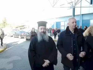 Νοσοκομείο Κατερίνης – Τα Θυρανοίξια Ιερού Ναού Αγίων Νεκταρίου Πενταπόλεως και Λουκά Συμφερουπόλεως