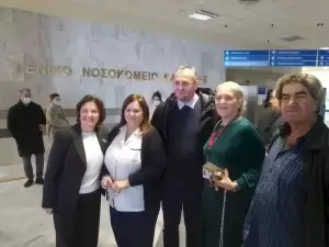 Νοσοκομείο Κατερίνης – Τα Θυρανοίξια Ιερού Ναού Αγίων Νεκταρίου Πενταπόλεως και Λουκά Συμφερουπόλεως