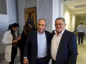 Νοσοκομείο Κατερίνης – Τα Θυρανοίξια Ιερού Ναού Αγίων Νεκταρίου Πενταπόλεως και Λουκά Συμφερουπόλεως