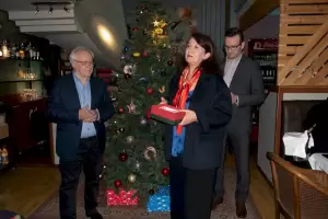 Ο Οργανισμός Φεστιβάλ Ολύμπου τίμησε τους συνδιοργανωτές και χορηγούς του Ο Οργανισμός Φεστιβάλ Ολύμπου τίμησε τους συνδιοργανωτές και χορηγούς του