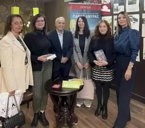 Ο Πάνος Αμυράς με τη «Λέσχη του κακού» στην Κατερίνη