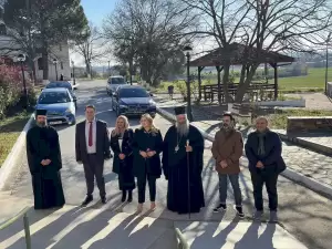 Συνάντηση Μητροπολίτη Κίτρους, Κατερίνης και Πλαταμώνος  με την Συντονίστρια του Γραφείου του Πρωθυπουργού στη Βόρεια Ελλάδα