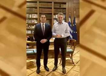 Συνάντηση του Σπύρου Κουλκουδίνα με τον Πρωθυπουργό στο Μέγαρο Μαξίμου Συνάντηση του Σπύρου Κουλκουδίνα με τον Πρωθυπουργό στο Μέγαρο Μαξίμου