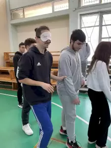 Βιωματικές Δράσεις Ευαισθητοποίησης στο 1ο ΓΕ.Λ. Κατερίνης για την Παγκόσμια Ημέρα ΑμεΑ