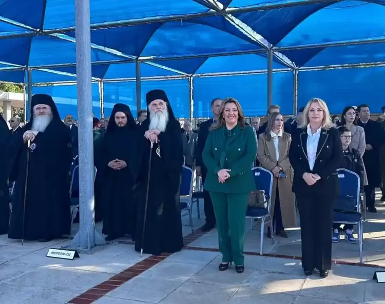 Άννα Μάνη – Παπαδημητρίου: Στην Τελετή παραλαβής καθηκόντων αρχηγού του Γενικού Επιτελείου Στρατού στη Σχολή Ευελπίδων