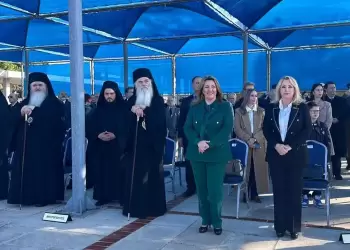 Άννα Μάνη – Παπαδημητρίου: Στην Τελετή παραλαβής καθηκόντων αρχηγού του Γενικού Επιτελείου Στρατού στη Σχολή Ευελπίδων