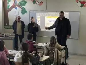 Δημοτική Αστυνομία Κατερίνηςq Η κυκλοφοριακή αγωγή στα δημοτικά σχολεία