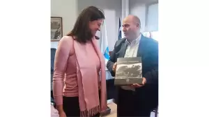 Επίσκεψη της υπουργού Εσωτερικών Νίκης Κεραμέως στον Δήμο Δίου-Ολύμπου Επίσκεψη της υπουργού Εσωτερικών Νίκης Κεραμέως στον Δήμο Δίου Ολύμπου