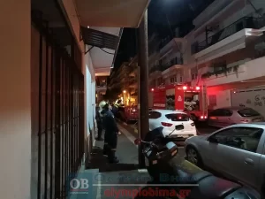 Κατερίνη: Μεγάλη φωτιά στην περιοχή Αστικά – Καταστράφηκε ο 3ος όροφος πολυκατοικίας (εικόνες)