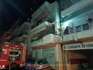 Κατερίνη: Μεγάλη φωτιά στην περιοχή Αστικά – Καταστράφηκε ο 3ος όροφος πολυκατοικίας (εικόνες)