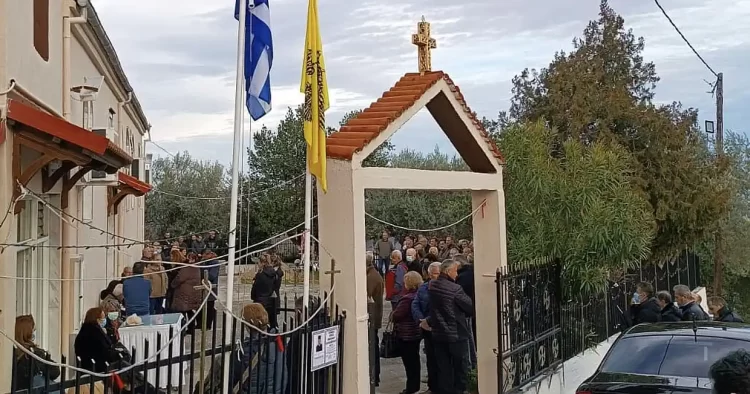 Η Κηδεία του Ιερέα Νικόλαου Χρυσόπουλου
