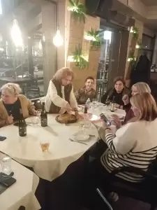 Κοπή πρωτοχρονιάτικης πίτας του Ελληνορωσικού κέντρου Πολιτισμού Άντον Τσέχοφ