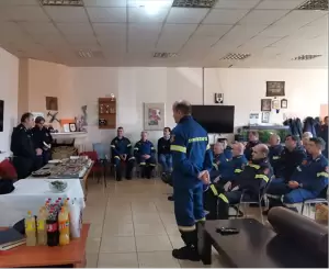 Κοπή πρωτοχρονιάτικης βασιλόπιτας ΔΙ.Π.Υ.Ν. Πιερίας