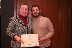 Κοπή βασιλόπιτας του Συλλόγου Εικαστικών Καλλιτεχνών Πιερίας.