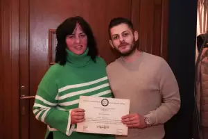 Κοπή βασιλόπιτας του Συλλόγου Εικαστικών Καλλιτεχνών Πιερίας.