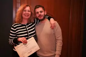 Κοπή βασιλόπιτας του Συλλόγου Εικαστικών Καλλιτεχνών Πιερίας.