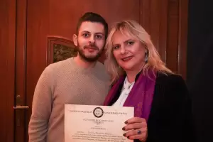 Κοπή βασιλόπιτας του Συλλόγου Εικαστικών Καλλιτεχνών Πιερίας.