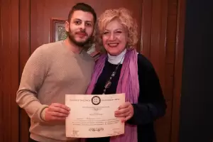 Κοπή βασιλόπιτας του Συλλόγου Εικαστικών Καλλιτεχνών Πιερίας.