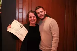 Κοπή βασιλόπιτας του Συλλόγου Εικαστικών Καλλιτεχνών Πιερίας.