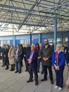 Νοσοκομείο Κατερίνης: Αγιασμός στο νεόκτιστο εκκλησάκι των Αγίων Νεκταρίου Πενταπόλεως και Λουκά Συμφερωπόλεως Νοσοκομείο Κατερίνης: Αγιασμός στο νεόκτιστο εκκλησάκι των Αγίων Νεκταρίου Πενταπόλεως και Λουκά Συμφερωπόλεως