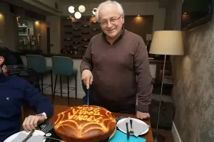 Οργανισμός Φεστιβάλ Ολύμπου: Κοπή της πρωτοχρονιάτικης Αγιοβασιλειόπιτας