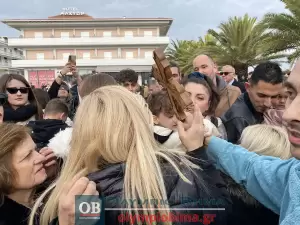 Παραλία Κατερίνης – Θεοφάνεια: Ο καθαγιασμός των υδάτων (εικόνες & βίντεο)