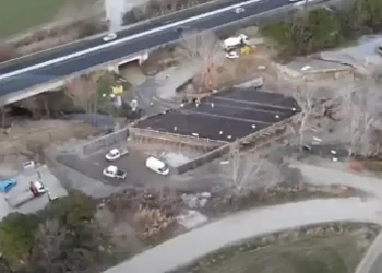 Πιερία: Δείτε πως ανακατασκευάζεται ολόκληρη η γέφυρα Αιγινίου στον Αυτοκινητόδρομο Αιγαίου