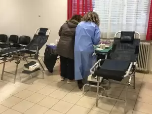 Πραγματοποιείται αυτήν την ώρα η καθιερωμένη εθελοντική αιμοδοσία του βουλευτή Φώντα Μπαραλιάκου.