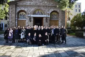 Στελέχη Νεότητας της Ιεράς  Μητροπόλεως Κίτρους στην Αθήνα