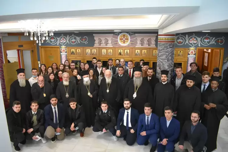 Στελέχη Νεότητας της Ιεράς  Μητροπόλεως Κίτρους στην Αθήνα
