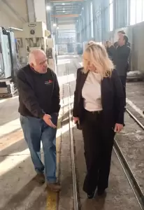 Στην Gizelis Robotics η Υφυπουργός Ανάπτυξης – «Καθοριστική για την ανάπτυξη η επένδυση στις νέες τεχνολογίες»