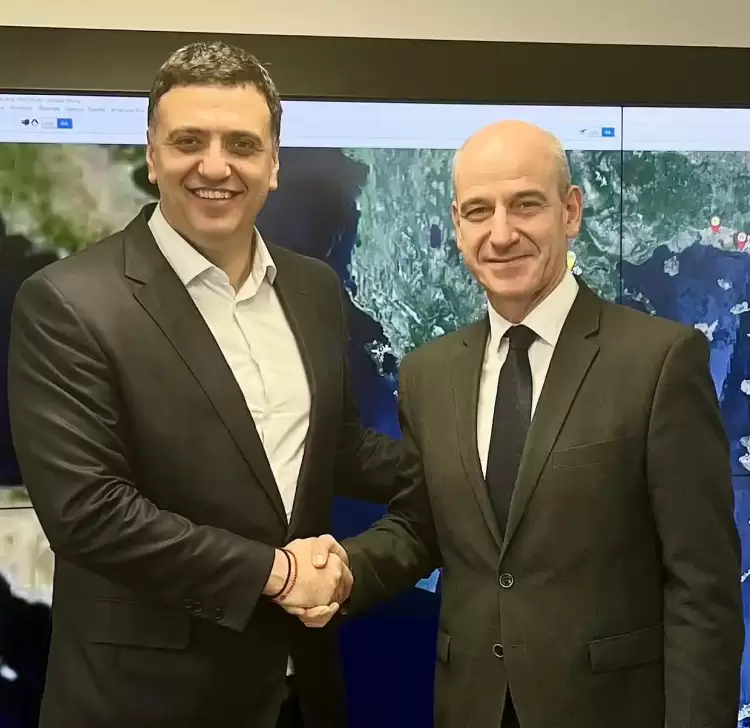 Στον Υπουργό Κλιματικής Κρίσης και Πολιτικής Προστασίας Β.Κικίλια ο Φ.Μπαραλιάκος