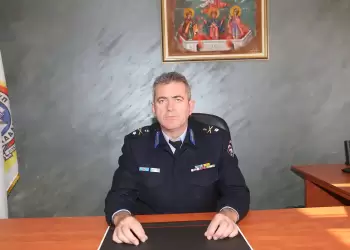 Συγχαρητήριο μήνυμα του Δημάρχου Κατερίνης στον προαχθέντα Αντιστράτηγο  Πυροσβεστικού Σώματος Ευάγγελο Φαλάρα