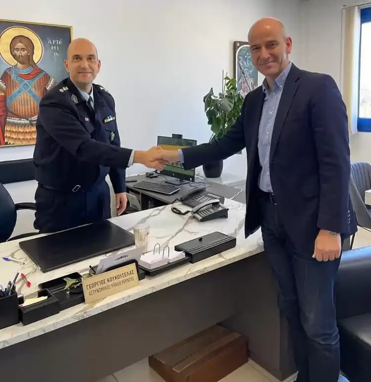 Συγχαρητήριο του Βουλευτή Πιερίας Φώντα Μπαραλιάκου για την προαγωγή του Γεωργίου Κουκουσέλα στο αξίωμα του Αστυνομικού Διευθυντή