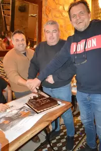 Η συνεστίαση και η πρωτοχρονιάτικη βασιλόπιτα της καταδυτικής ομάδας «Βουλιαχτάρια»