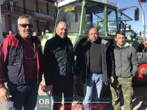 Τώρα στο Δημαρχείο Αιγινίου οι αγρότες της βόρειας Πιερίας (εικόνες & βίντεο)
