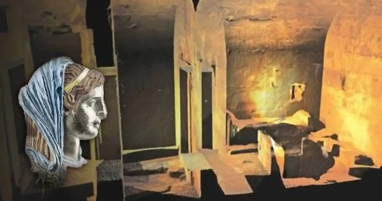 Ο τάφος της μητέρας του Μεγάλου Αλεξάνδρου Ο τάφος της μητέρας του Μεγάλου Αλεξάνδρου