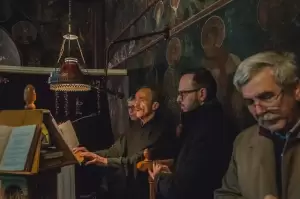 1η Εκκλησιαστική Λειτουργία στον Άγιο Φώτιο Κατερίνης (εικόνες)