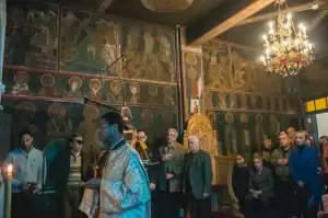 1η Εκκλησιαστική Λειτουργία στον Άγιο Φώτιο Κατερίνης (εικόνες)