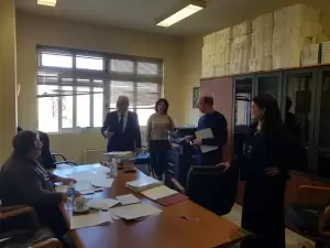 O Παναγιώτης Κοκκόρης, Υποδιοικητής του E ΕΦΚΑ στην Κατερίνη, επισκέφτηκε τη διεύθυνση E ΕΦΚΑ Πιερίας